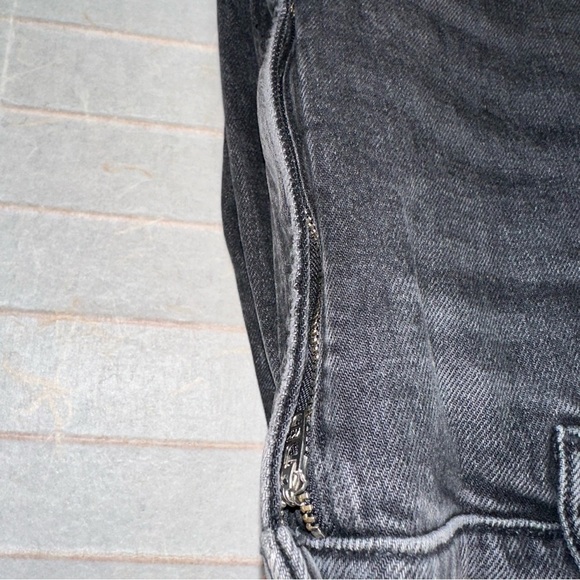 Agolde Hi-Rise Stovepipe Black Women's Jeans - Picture 10 of 12